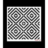 Cadence Home Decor HDM-146 Midi Stencil 25x25 cm Boyama Şablonu