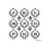 Cadence Home Decor HDM-15 Midi Stencil 25x25 cm Boyama Şablonu