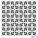 Cadence Home Decor HDM-152 Midi Stencil 25x25 cm Boyama Şablonu