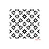 Cadence Home Decor HDM-173 Midi Stencil 25x25 cm Boyama Şablonu