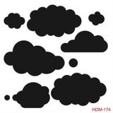 Cadence Home Decor HDM-174 Midi Stencil 25x25 cm Boyama Şablonu