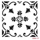 Cadence Home Decor HDM-177 Midi Stencil 25x25 cm Boyama Şablonu