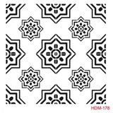 Cadence Home Decor HDM-178 Midi Stencil 25x25 cm Boyama Şablonu