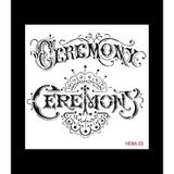 Cadence Home Decor HDM-33 Midi Stencil 25x25 cm Boyama Şablonu