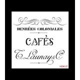 Cadence Home Decor HDM-37 Midi Stencil 25x25 cm Boyama Şablonu