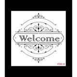 Cadence Home Decor HDM-43 Midi Stencil 25x25 cm Boyama Şablonu