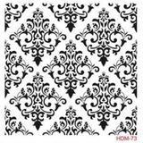 Cadence Home Decor HDM-73 Midi Stencil 25x25 cm Boyama Şablonu