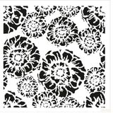 Cadence Home Decor HDM-74 Midi Stencil 25x25 cm Boyama Şablonu