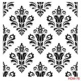 Cadence Home Decor HDM-76 Midi Stencil 25x25 cm Boyama Şablonu