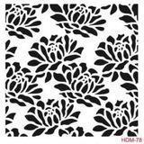 Cadence Home Decor HDM-78 Midi Stencil 25x25 cm Boyama Şablonu