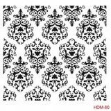 Cadence Home Decor HDM-80 Midi Stencil 25x25 cm Boyama Şablonu