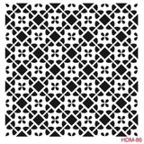 Cadence Home Decor HDM-86 Midi Stencil 25x25 cm Boyama Şablonu