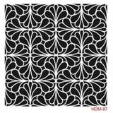 Cadence Home Decor HDM-87 Midi Stencil 25x25 cm Boyama Şablonu