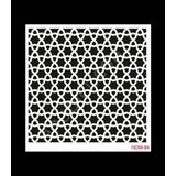 Cadence Home Decor HDM-94 Midi Stencil 25x25 cm Boyama Şablonu