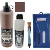 Cadence Hybrid Multisurface Mobilya Boyası H-016 Sıcakkahve 500ml ve Parlak Vernik 250ml