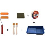 Cadence İpek Saten Rulo Fırça Seti 10 cm Ergonomik Tasarım ile Yüzeylere Yumuşak Dokunuş