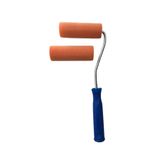 Cadence Iz Bırakmayan Kadife Kaplı Rulo Set, 10 cm, Turuncu