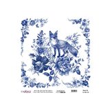 Cadence K-004 30x30 Dünya'nın Mavi Tonları Pirinç Dekopaj