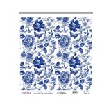 Cadence K-010 30x30 Dünya'nın Mavi Tonları Pirinç Dekopaj