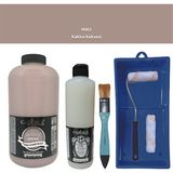 Cadence Kahire Kahvesi H - 082 Multisurface Boya ve Ultimate Parlak Vernik Seti 2 lt ve 500 ml