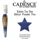 Cadence Kalem Toz Sim 21111505 Holo Gram Mavi 10 gr