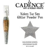 Cadence Kalem Toz Sim 21111507 Holo Gram Gümüş 10 gr