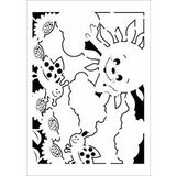 Cadence KCS-007 21x30 cm Stencil Şablon