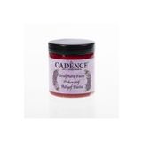 Cadence Kırmızı Dekoratif Rölyef Pasta 250ml
