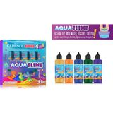 Cadence KOOKY Aqua Slime Kendin Yap Dinazor Dünyası Seti 5 Renkli 90 ML Eğlenceli Oyun Seti