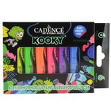 Cadence Kooky Hybrid Fosforlu 6x15 ml Akrilik Boya Seti