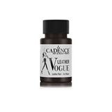 Cadence Leather Vogue Deri Boyasi Metalik Lvm-09 Siyah 50 Ml Siyah