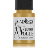 Cadence Leather Vogue Metalik Deri Boyası Lvm-04 Altın 50 ml Emaye Özellikli