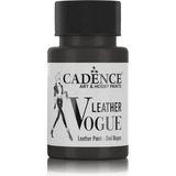 Cadence Leather Vogue Su Bazlı Akrilik Deri Boyası 50 ml Siyah Elastik ve Aşınmaya Dayanıklı