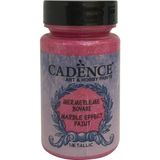 Cadence Marble Efect 90 ml 186 Pembe Metalik Mermerleme Boyası