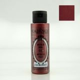 Cadence Metalik Sedefli Boya 70ml Bordo