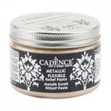 Cadence MF-02 Şampanya Metalik Esnek Rölyef Pasta