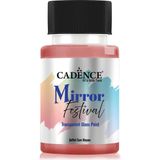 Cadence Mirror Festival Şeffaf Cam Boyası Mf-01 Bakır 50 ml Hızlı Kuruyan Metalik Etki