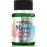 Cadence Mirror Festival Şeffaf Cam Boyası Mf-05 Yeşil 50 ml Hızlı Kuruyan Metalik Etki