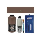 Cadence Mobilya Boyası-Cadence Multisurface H-016 Sıcak Kahve 2Lt Ultimate Parlak Vernik 500Ml Saten RuloSet