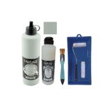 Cadence Mobilya Boyası-Cadence Multisurface H-048 F.Yeşil 500Ml Ultimate Vernik Mat 250Ml Saten Rulo Set F.Yeşil Tek Ebat