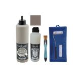 Cadence Mobilya Boyası-Cadence Multisurface H-059 Vizon 500Ml Ultimate Vernik Mat 250Ml Saten Rulo Set Vizon Tek Ebat
