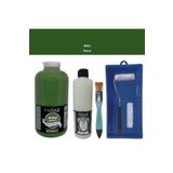Cadence Mobilya Boyası-Cadence Multisurface H-061 Yonca 2000Ml Ultimate Vernik Mat 500Ml Saten Rulo Set Yonca Tek Ebat