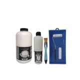 Cadence Mobilya Boyası-Cadence Multisurface H-071 Çığ 2000Ml Ultimate Vernik Mat 500Ml Saten Rulo Set Çığ Tek Ebat