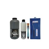 Cadence Mobilya Boyası-Cadence Multisurface H-091 Antrasit Siyah 2000Ml Ultimate Vernik Mat 500Ml Satruloset Antrasit Siyah Tek Ebat