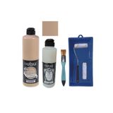 Cadence Mobilya Boyası-Cadence Multisurface H-102 Karton 500Ml Ultimate Vernik Mat 250Ml Saten Rulo Set Karton Tek Ebat