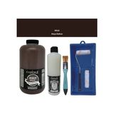 Cadence Mobilya Boyası - Multisurface H - 018 Koyu Kahve 2000 ml Ultimate Vernik Mat 500 ml Saten Rulo Set