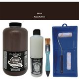 Cadence Mobilya Boyası - Multisurface H - 018 Koyu Kahve 2lt Ultimate Parlak Vernik 500 ml Saten Rulo Set