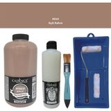 Cadence Mobilya Boyası - Multisurface H - 019 Açık Kahve 2lt Ultimate Parlak Vernik 500 ml Saten Rulo Set