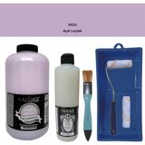 Cadence Mobilya Boyası - Multisurface H - 032 Açık Leylak 2000 ml Ultimate Vernik Mat 500 ml Saten Rulo Set