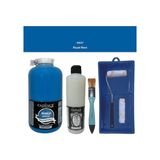 Cadence Mobilya Boyası - Multisurface H - 037 R mavi 2lt Ultimate Parlak Vernik 500 ml Saten Rulo Set